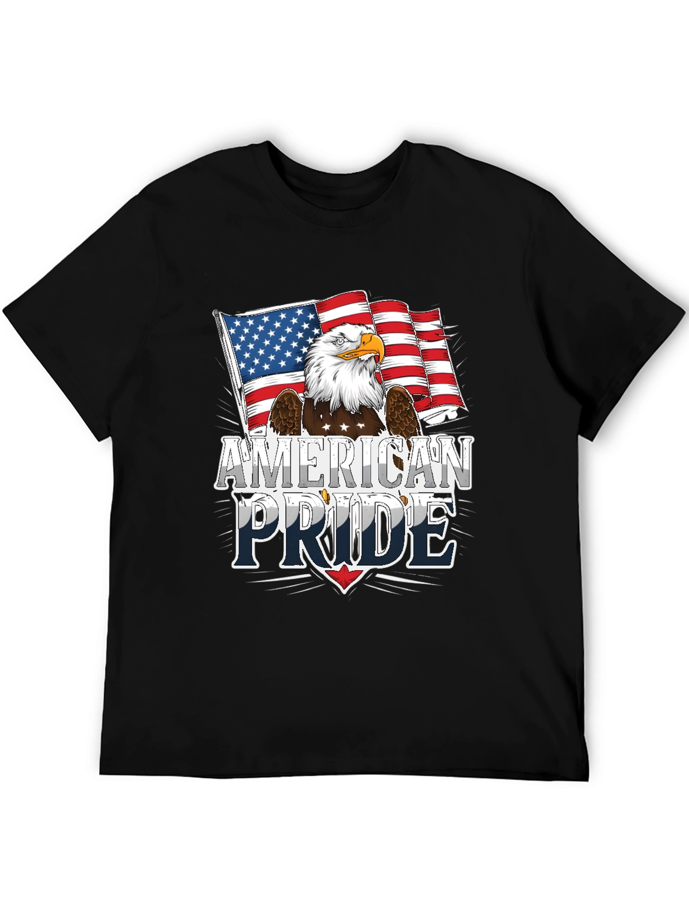 American Pride Eagle Graphic T-Shirt