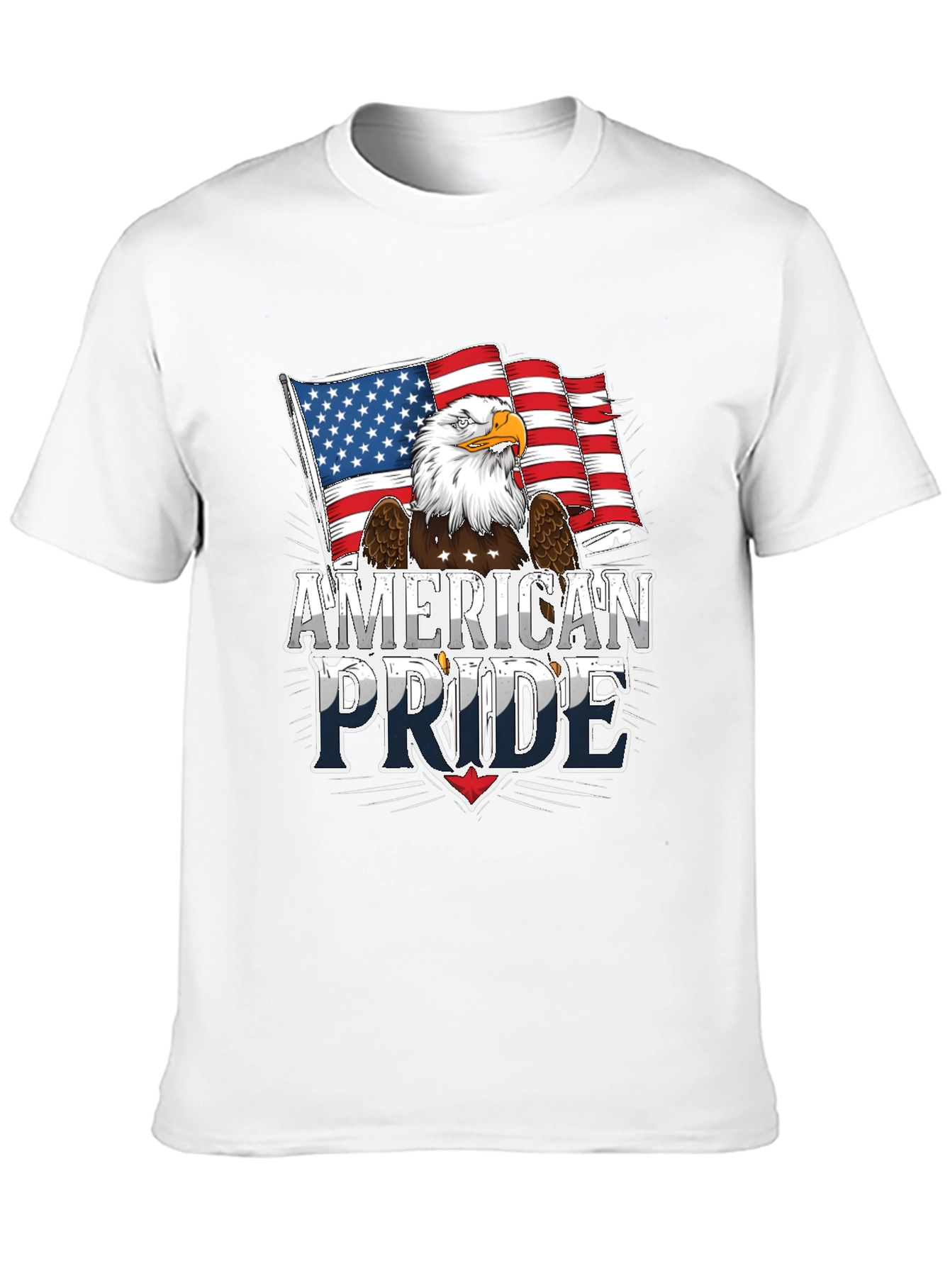 American Pride Eagle Graphic T-Shirt