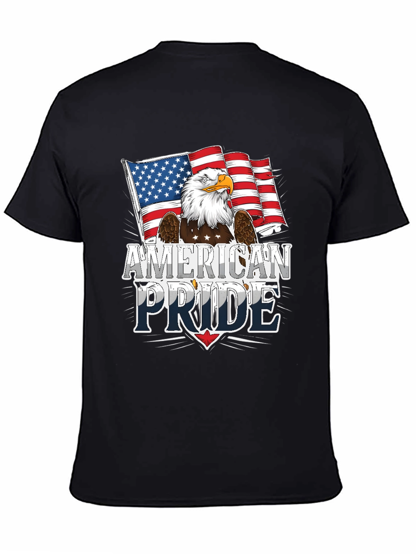American Pride Eagle Graphic T-Shirt
