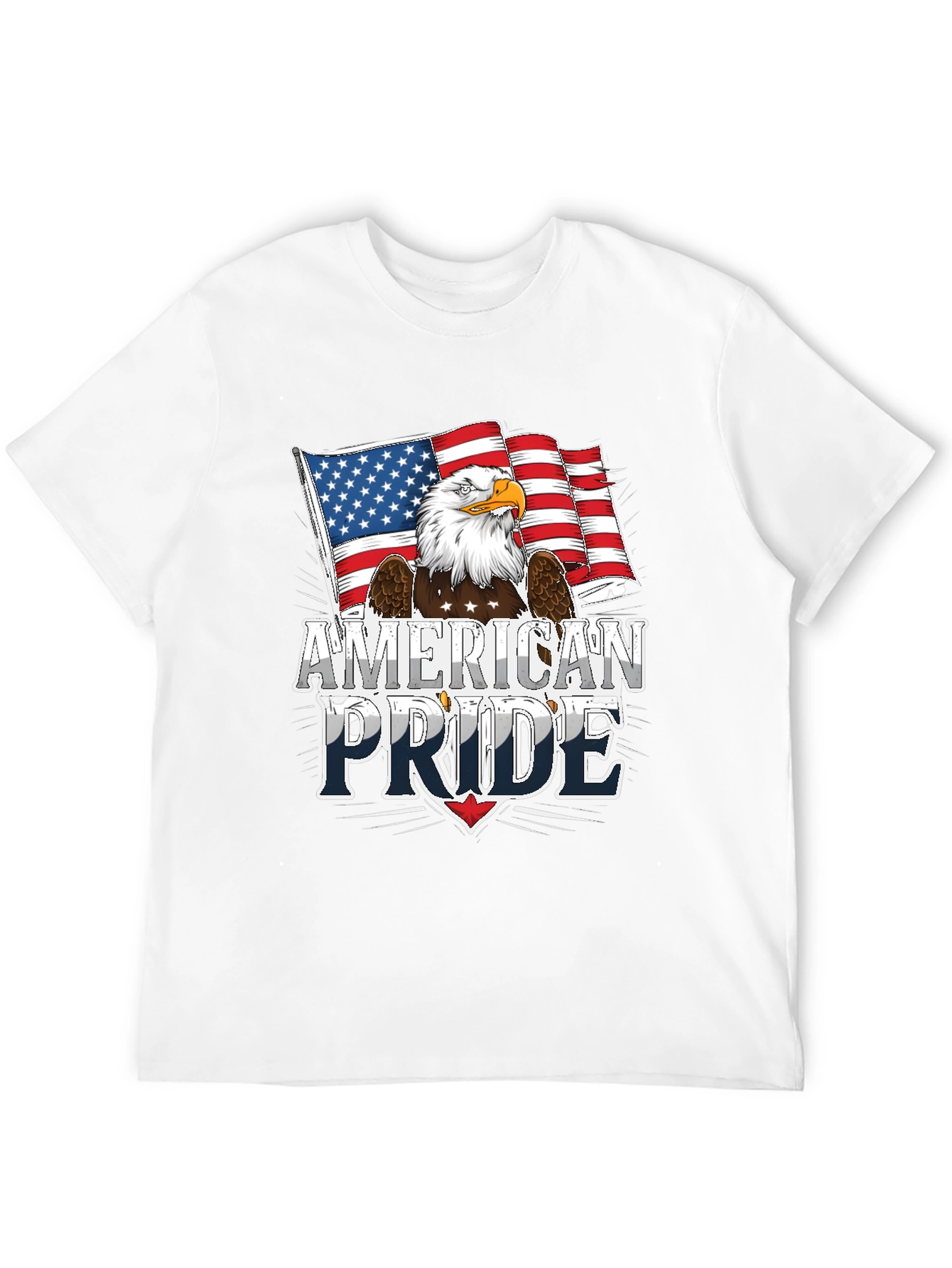 American Pride Eagle Graphic T-Shirt