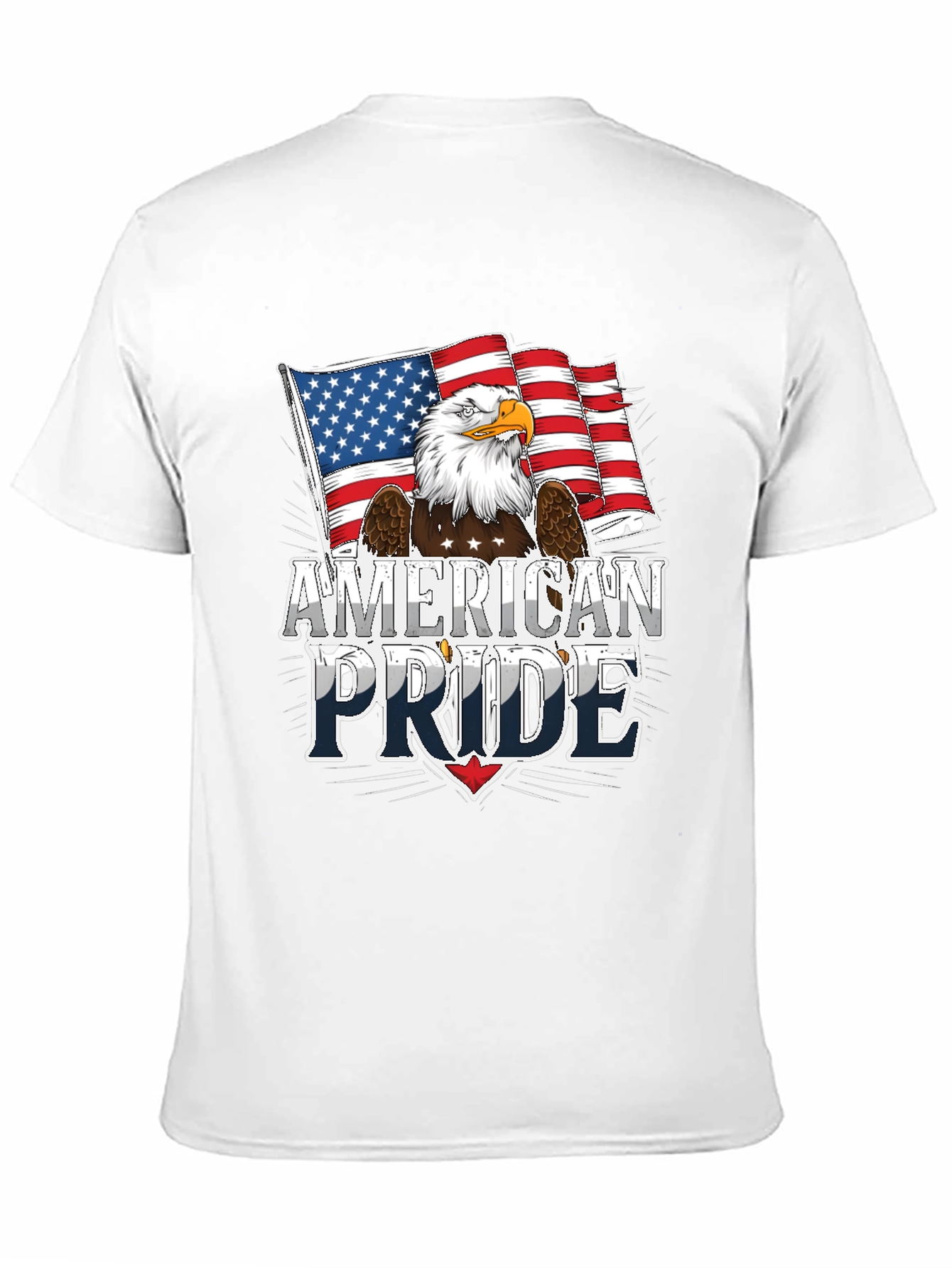 American Pride Eagle Graphic T-Shirt