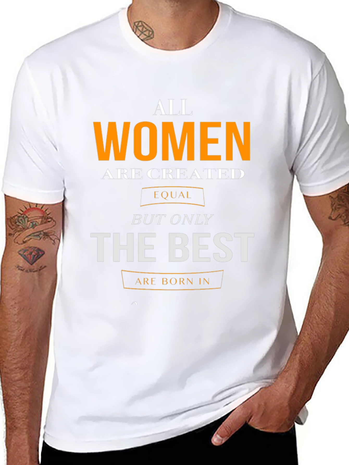 Womens Best Born In T-Shirt