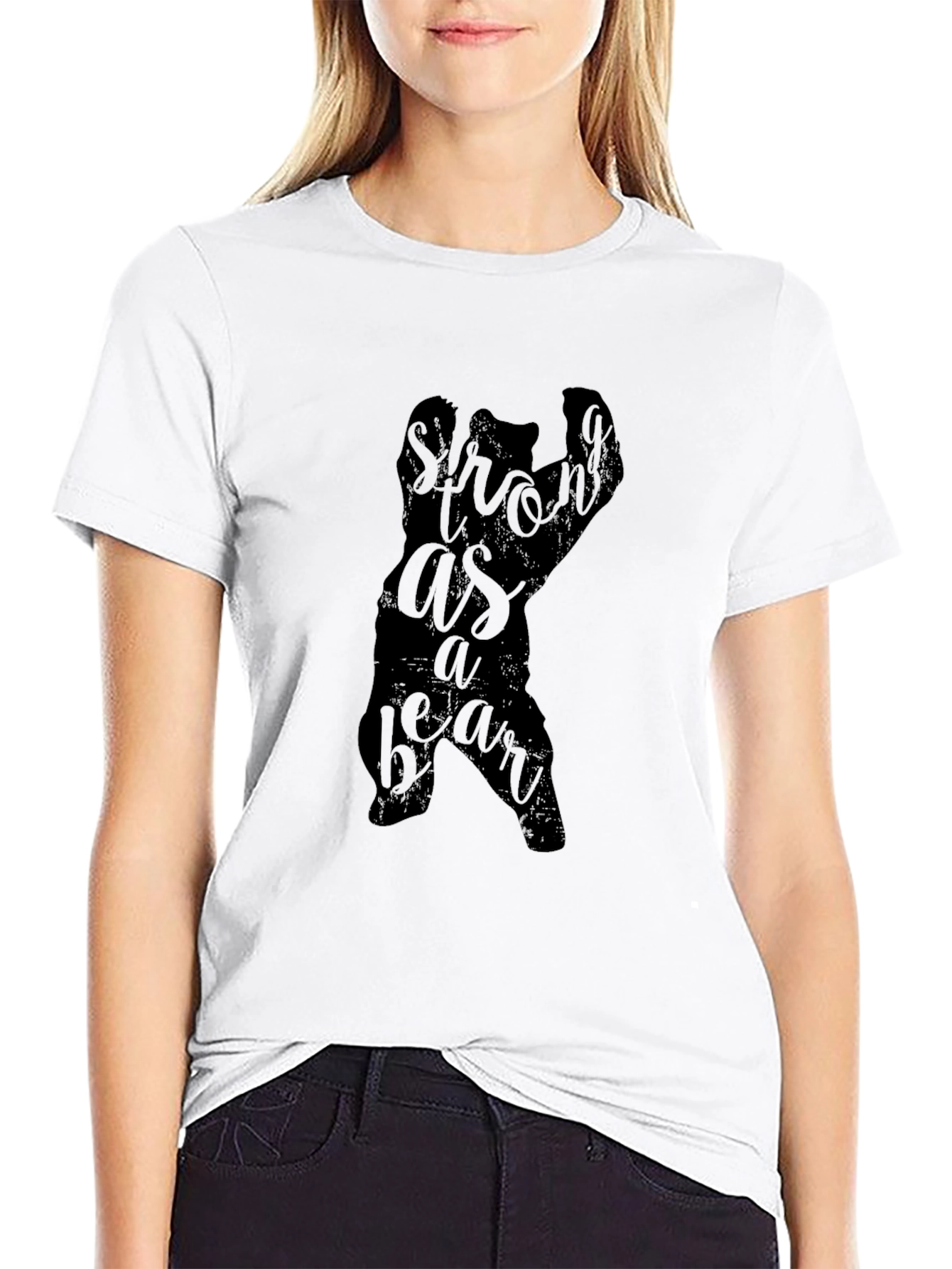 Strong as a Bear Graphic Tee