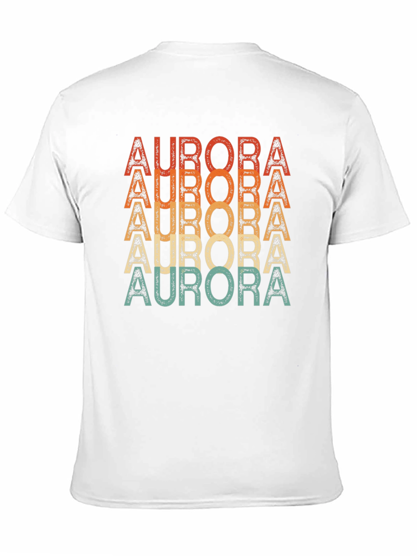 Aurora Retro Striped T-Shirt - Black