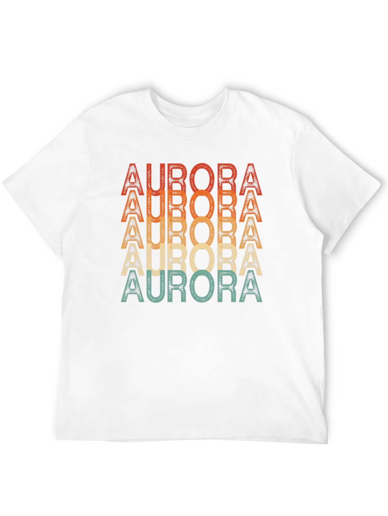 Aurora Retro Striped T-Shirt - Black