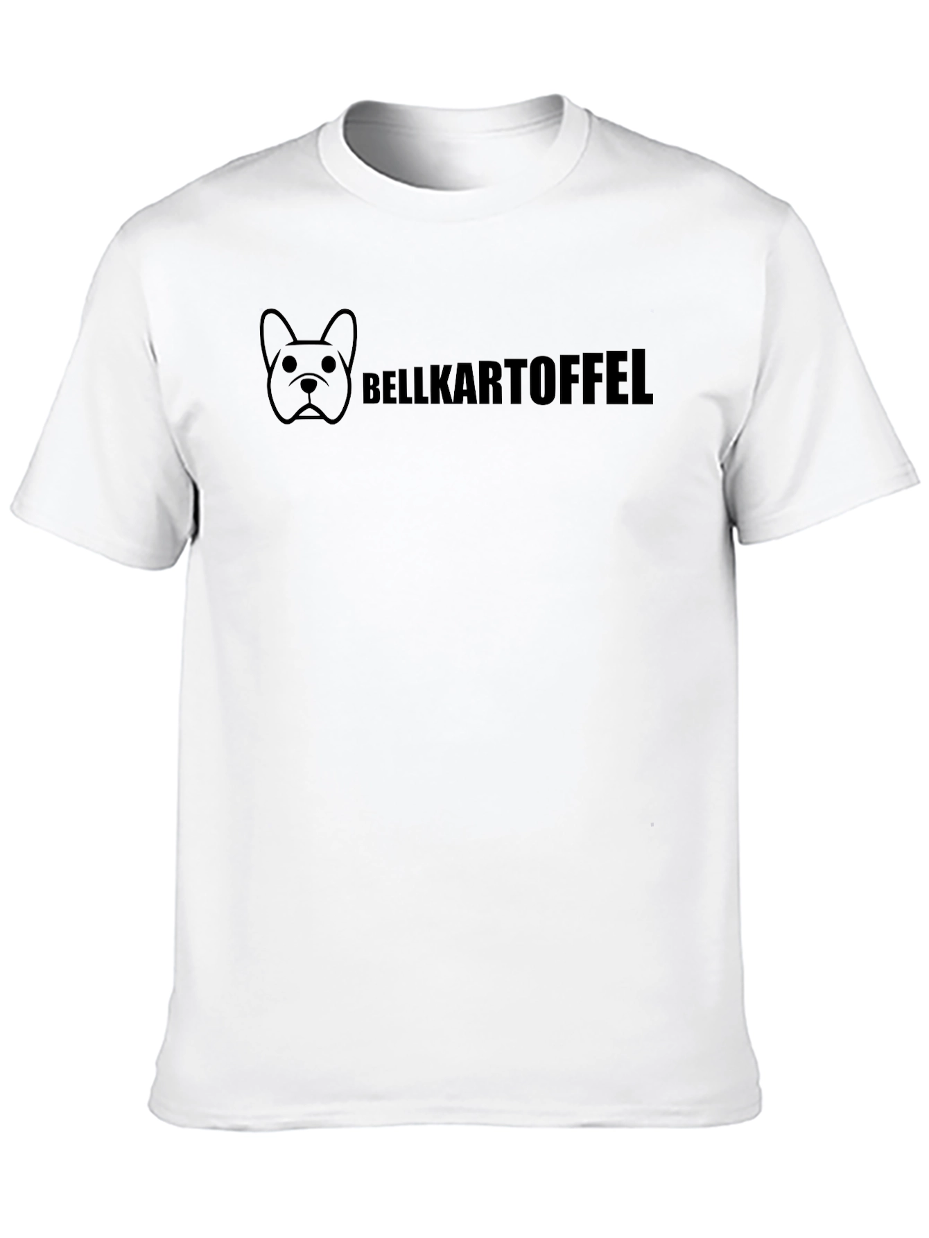Bellkartoffel Dog T-Shirt – Minimalist Funny Dog Tee