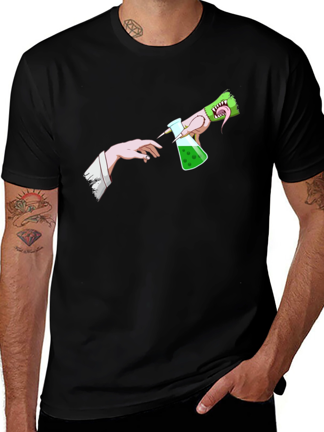 Creation of Monster Science T-Shirt