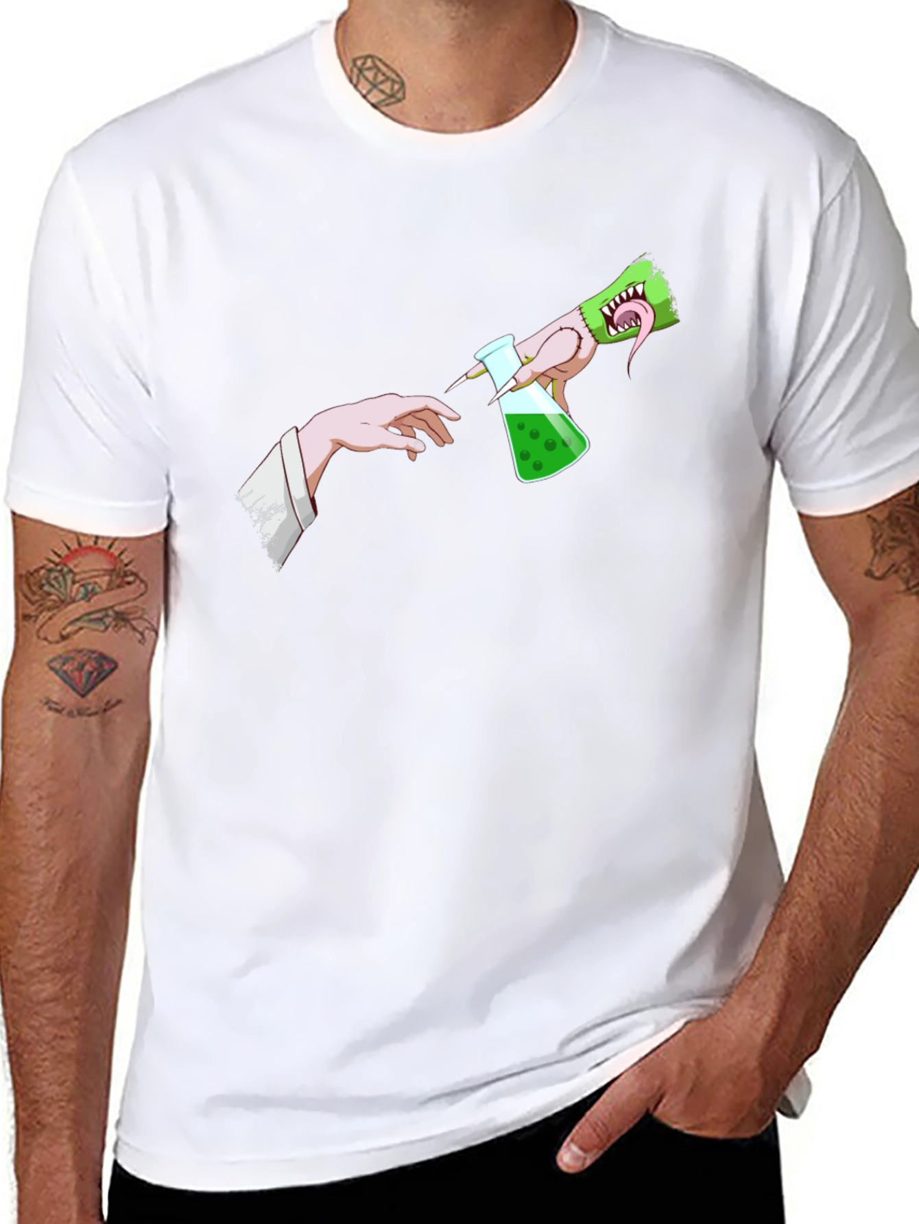 Creation of Monster Science T-Shirt