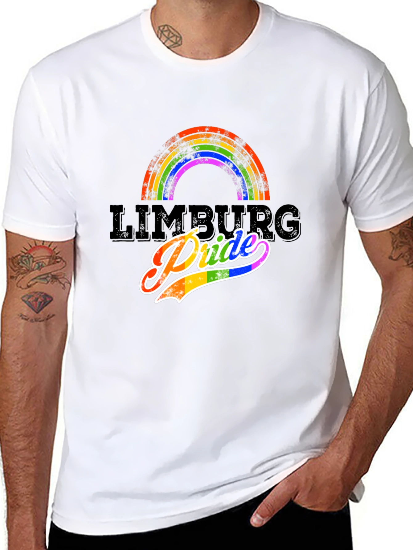 Limburg Pride Rainbow Graphic T-Shirt