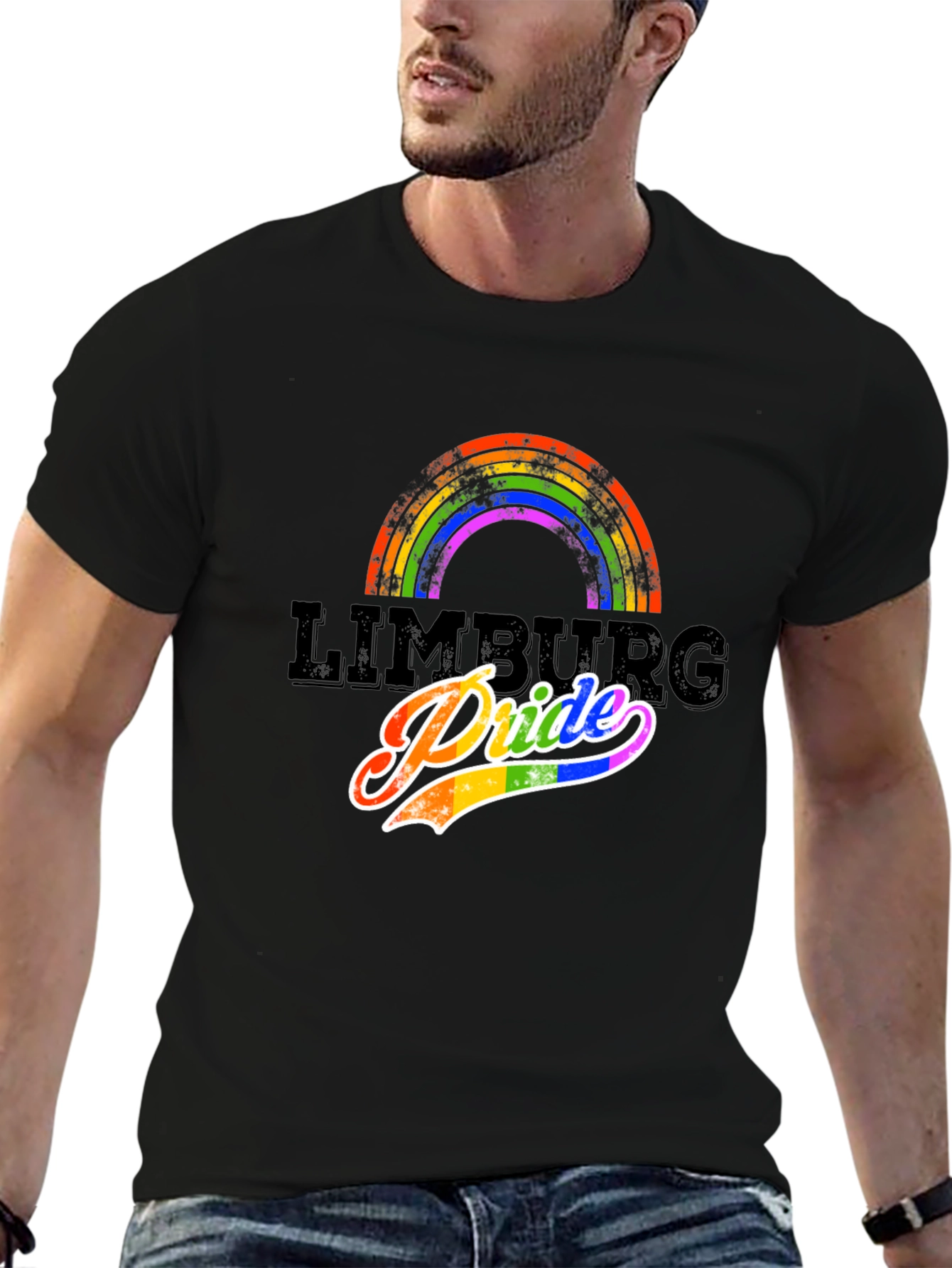 Limburg Pride Rainbow Graphic T-Shirt