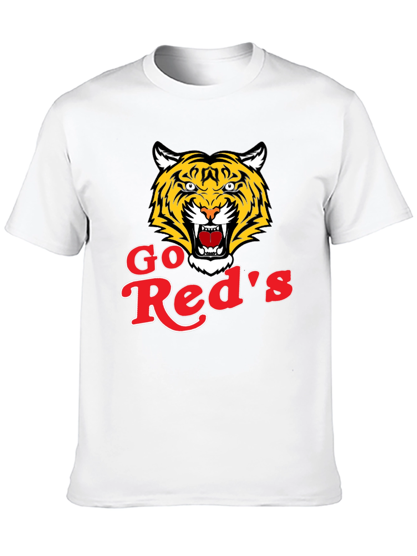 Go Reds Tiger Graphic Tee - Black