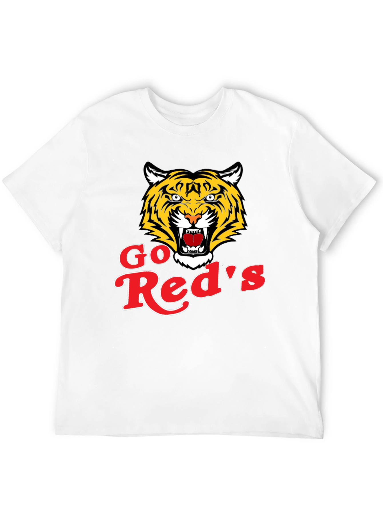 Go Reds Tiger Graphic Tee - Black