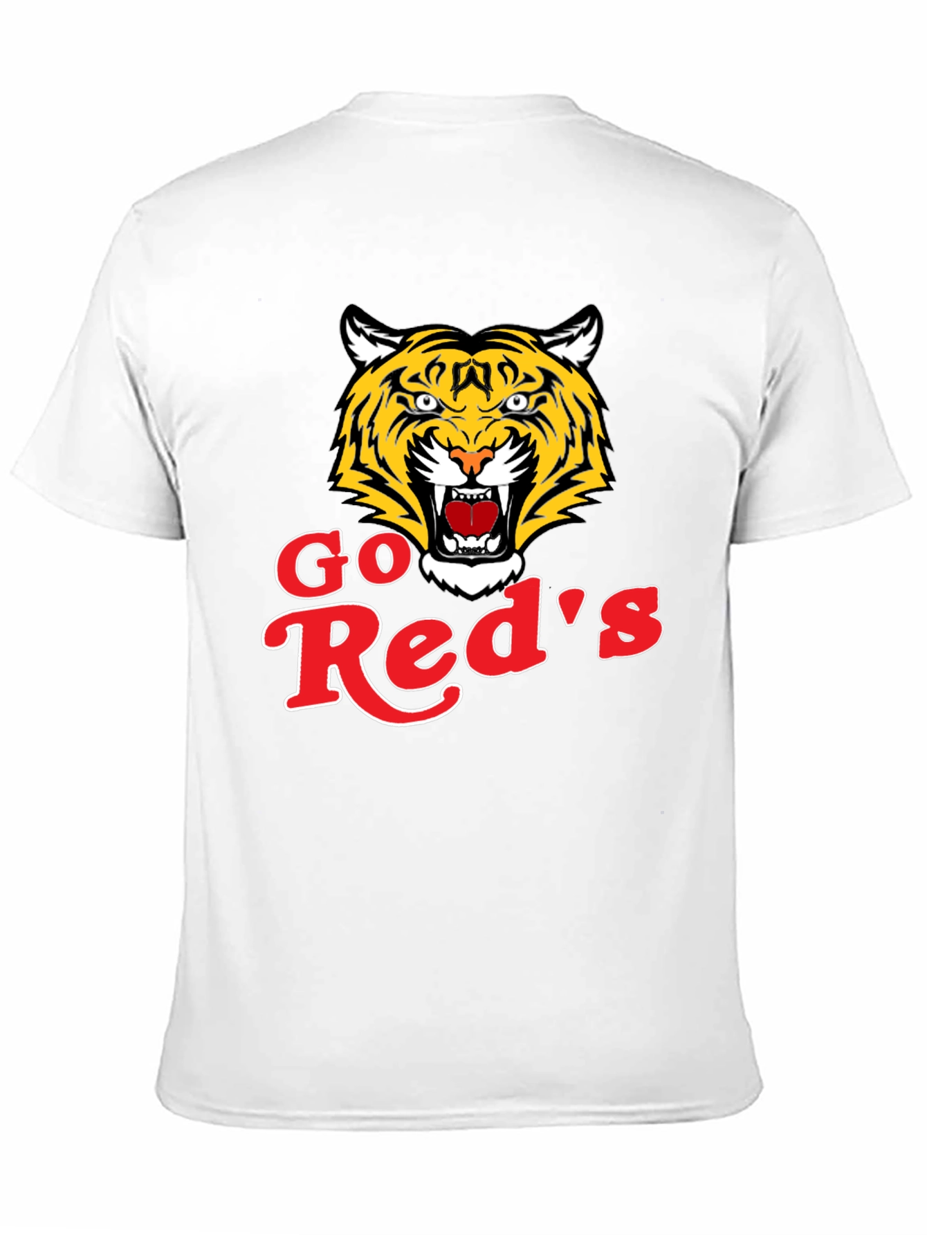 Go Reds Tiger Graphic Tee - Black