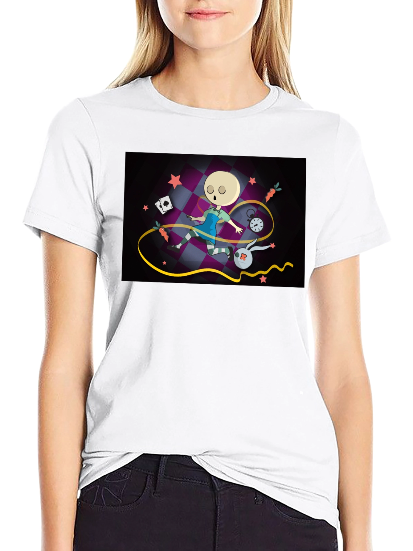 Alice in Wonderland Style T-Shirt