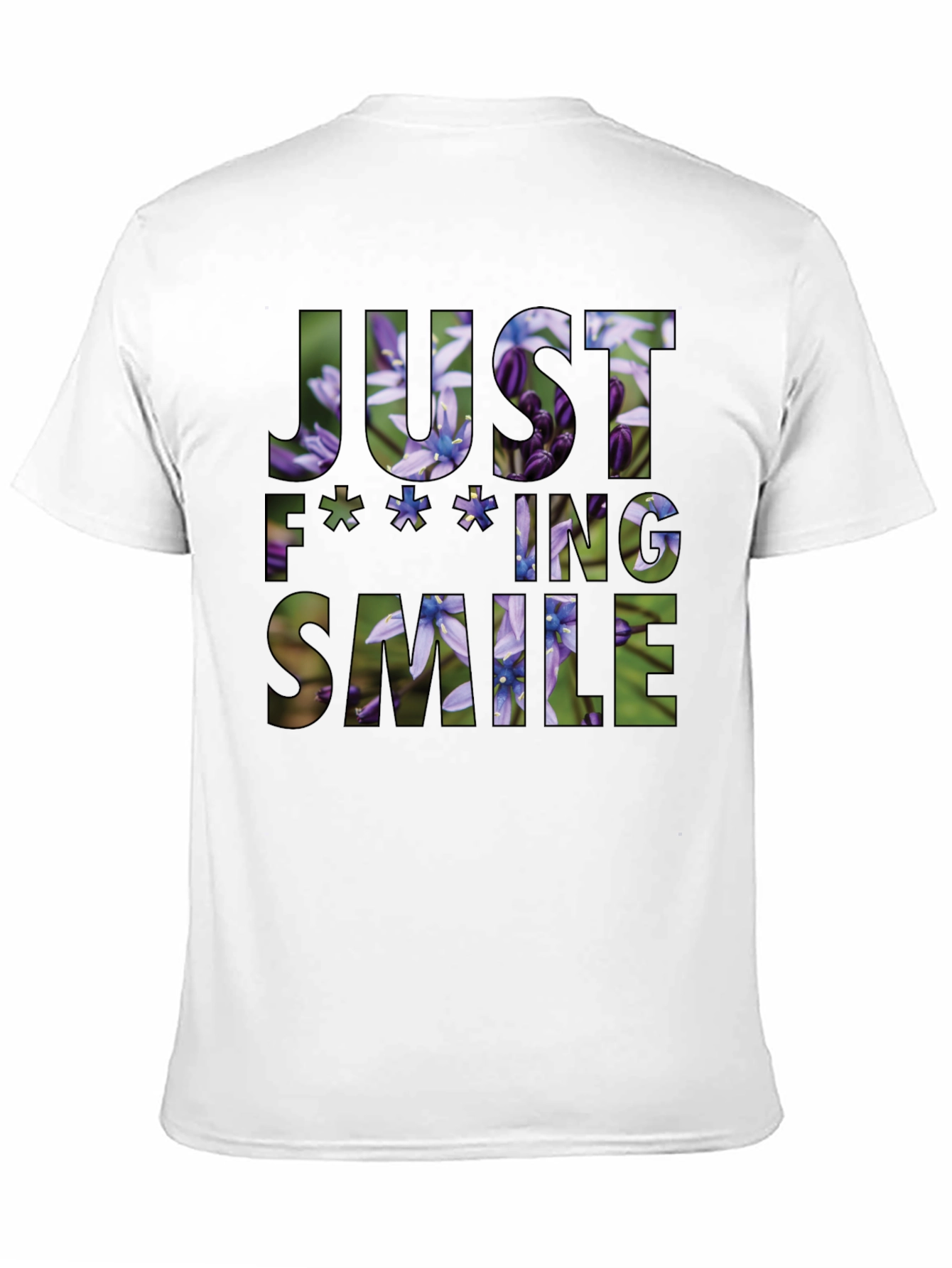 Just F**king Smile Graphic Tee
