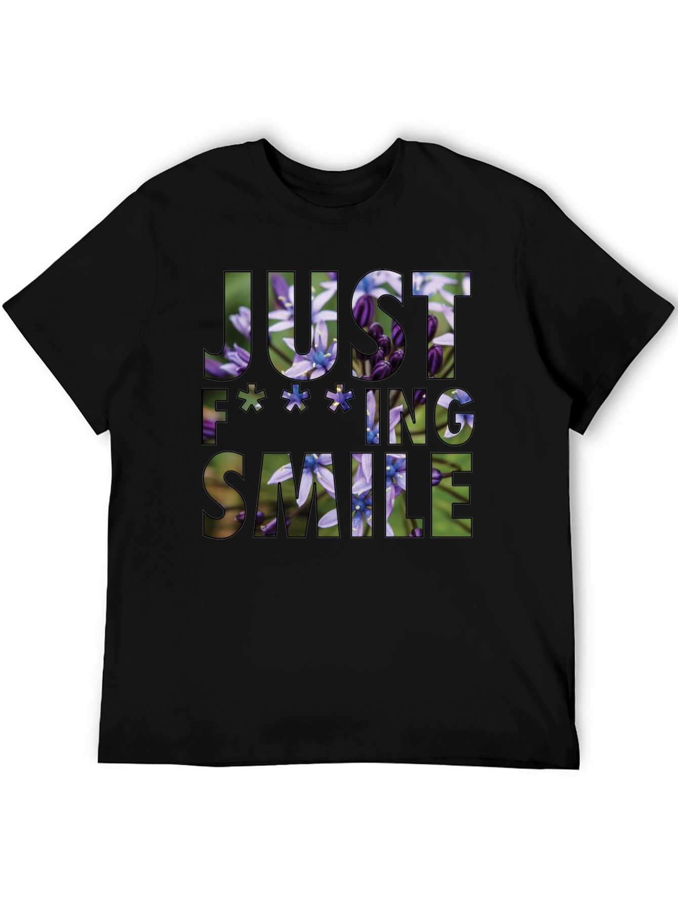 Just F**king Smile Graphic Tee