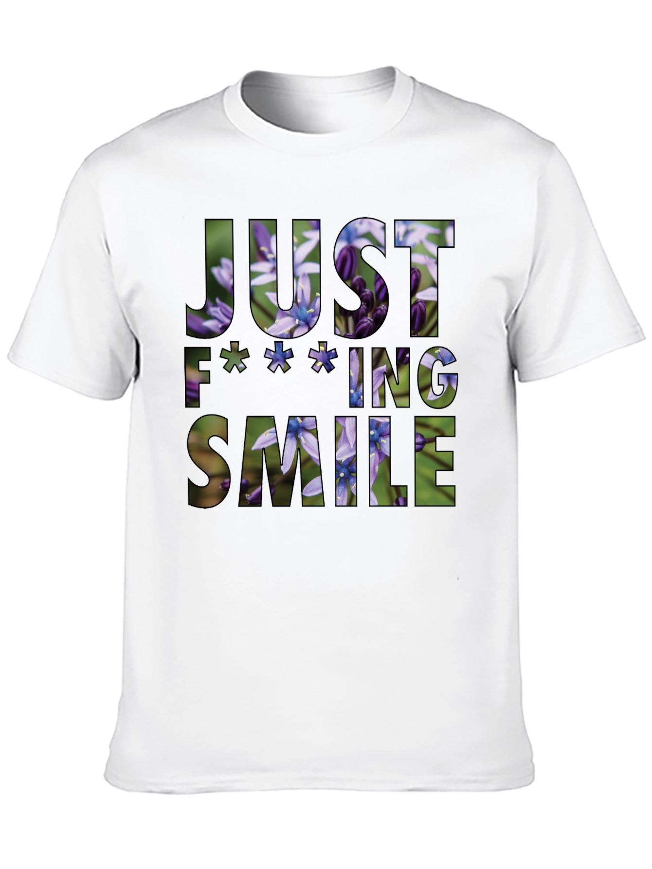 Just F**king Smile Graphic Tee