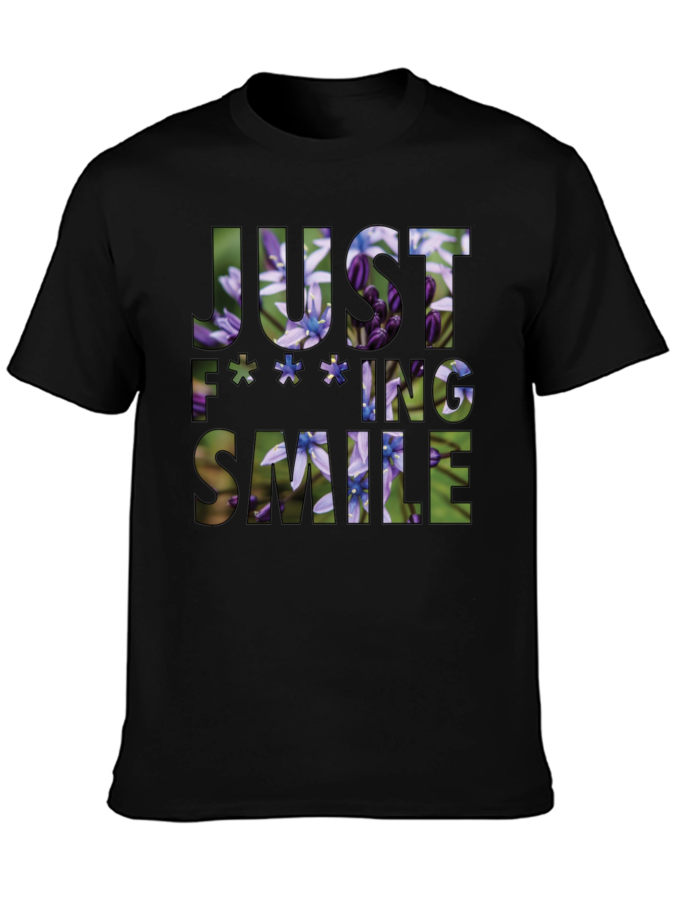 Just F**king Smile Graphic Tee