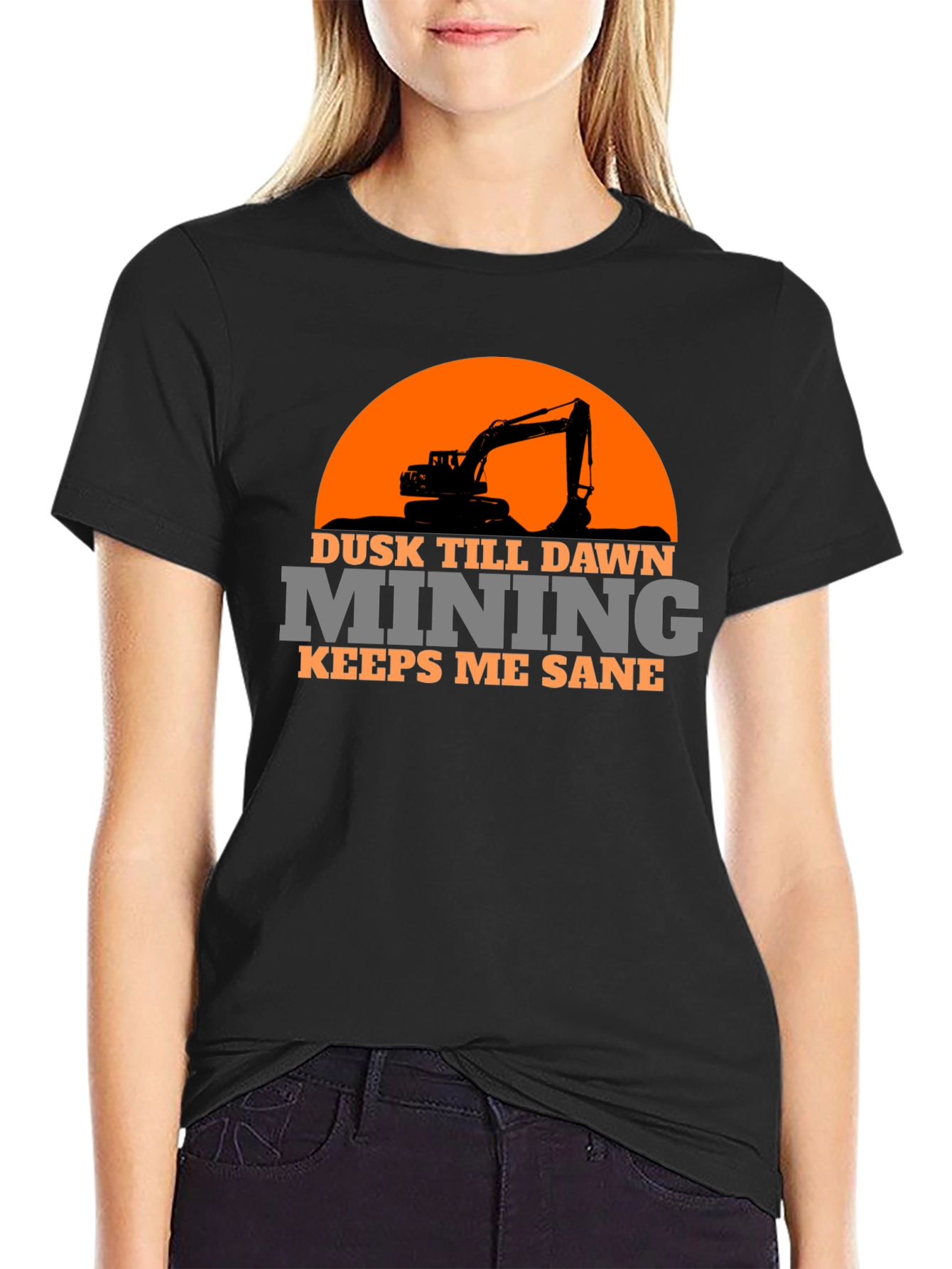 Dusk Till Dawn Mining Graphic Tee