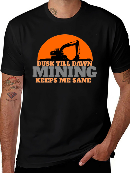 Dusk Till Dawn Mining Graphic Tee