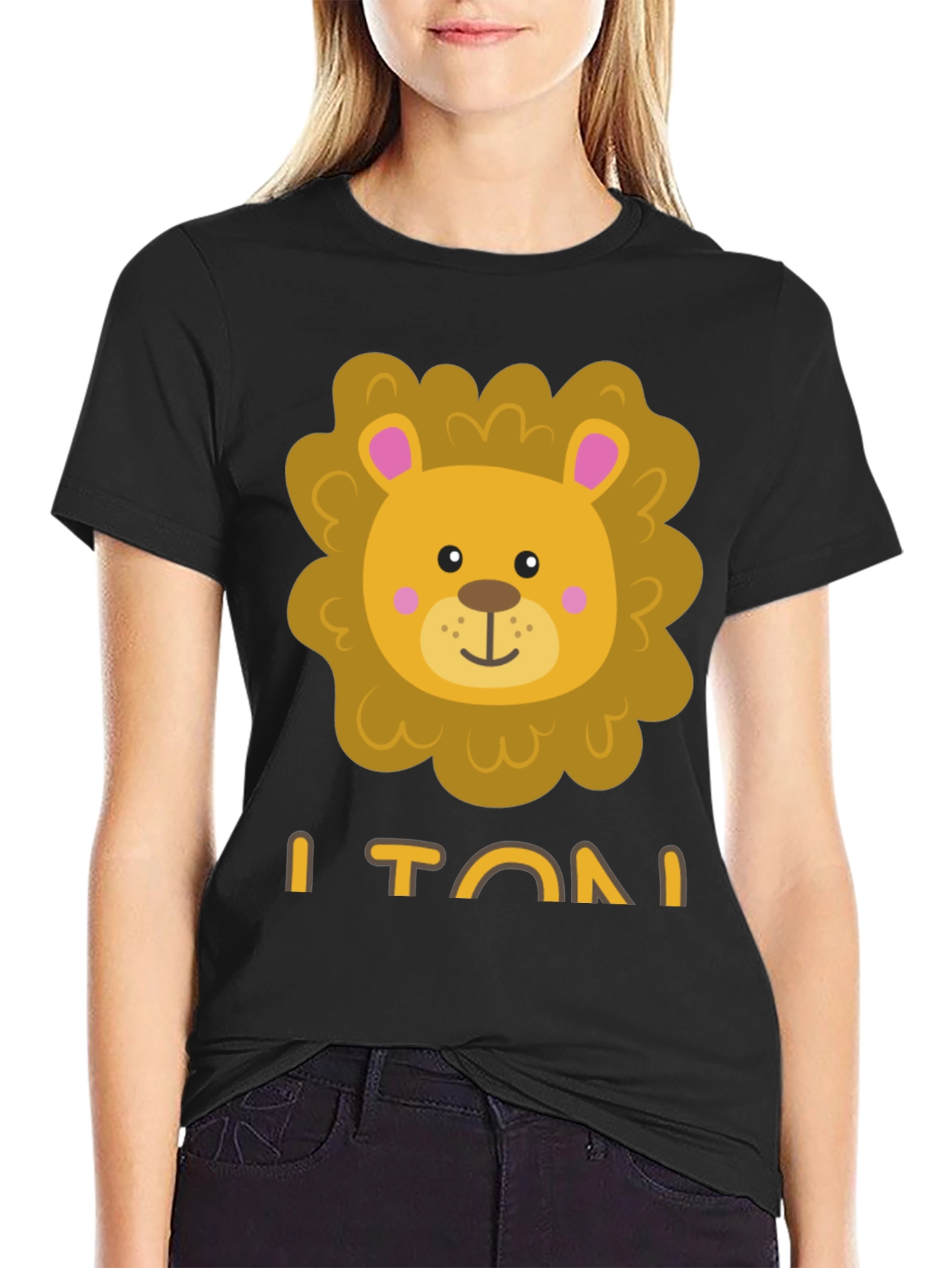 Lion Graphic T-Shirt - Toni