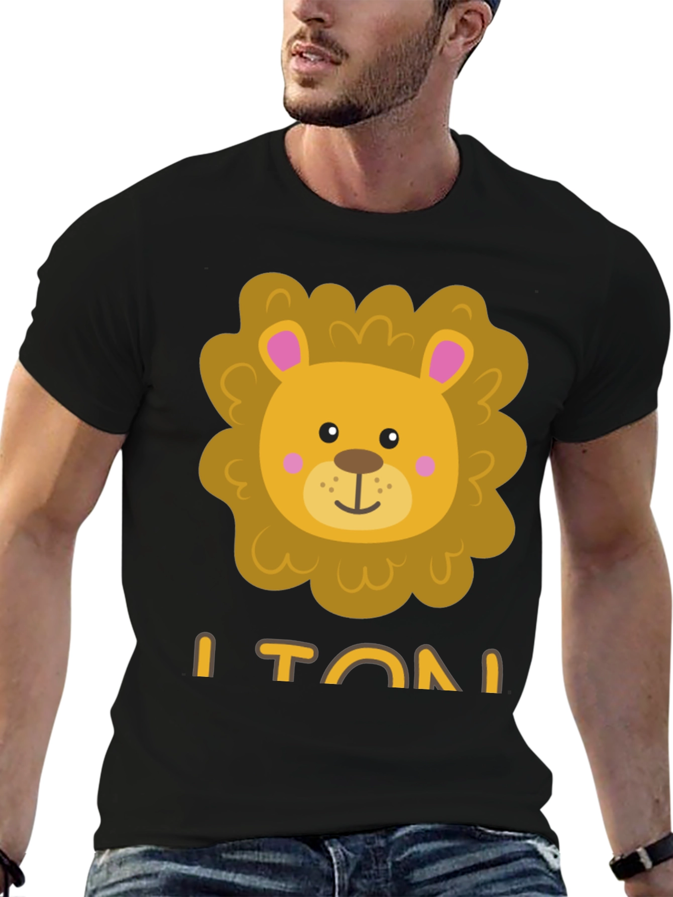 Lion Graphic T-Shirt - Toni