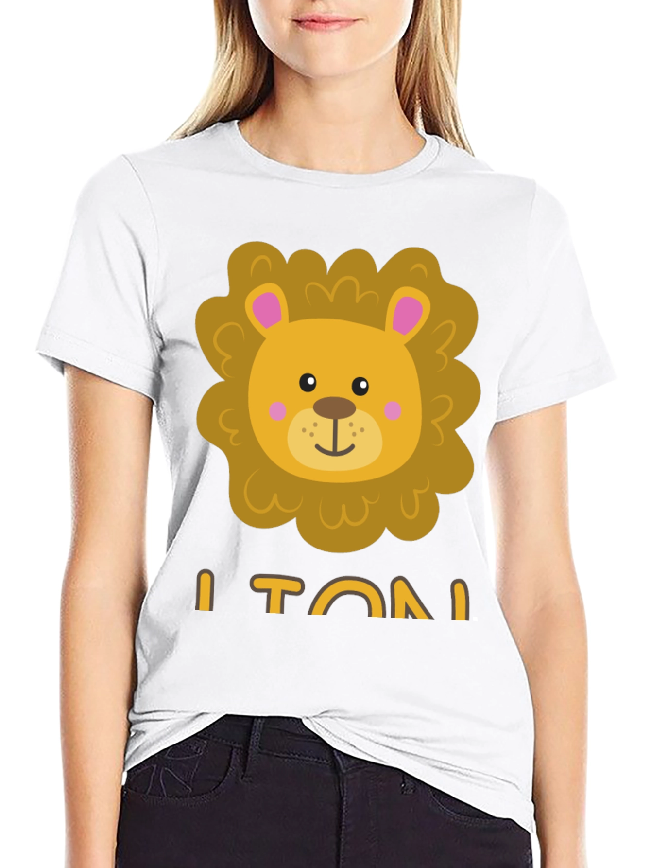 Lion Graphic T-Shirt - Toni
