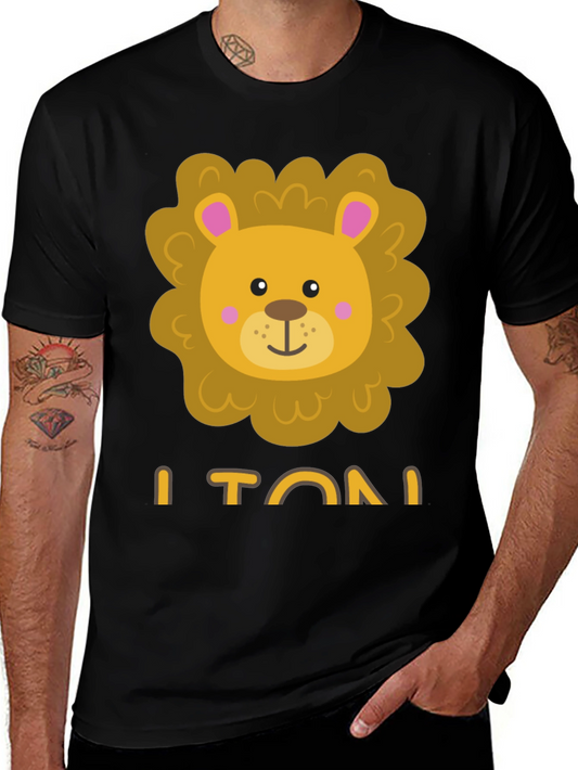 Lion Graphic T-Shirt - Toni