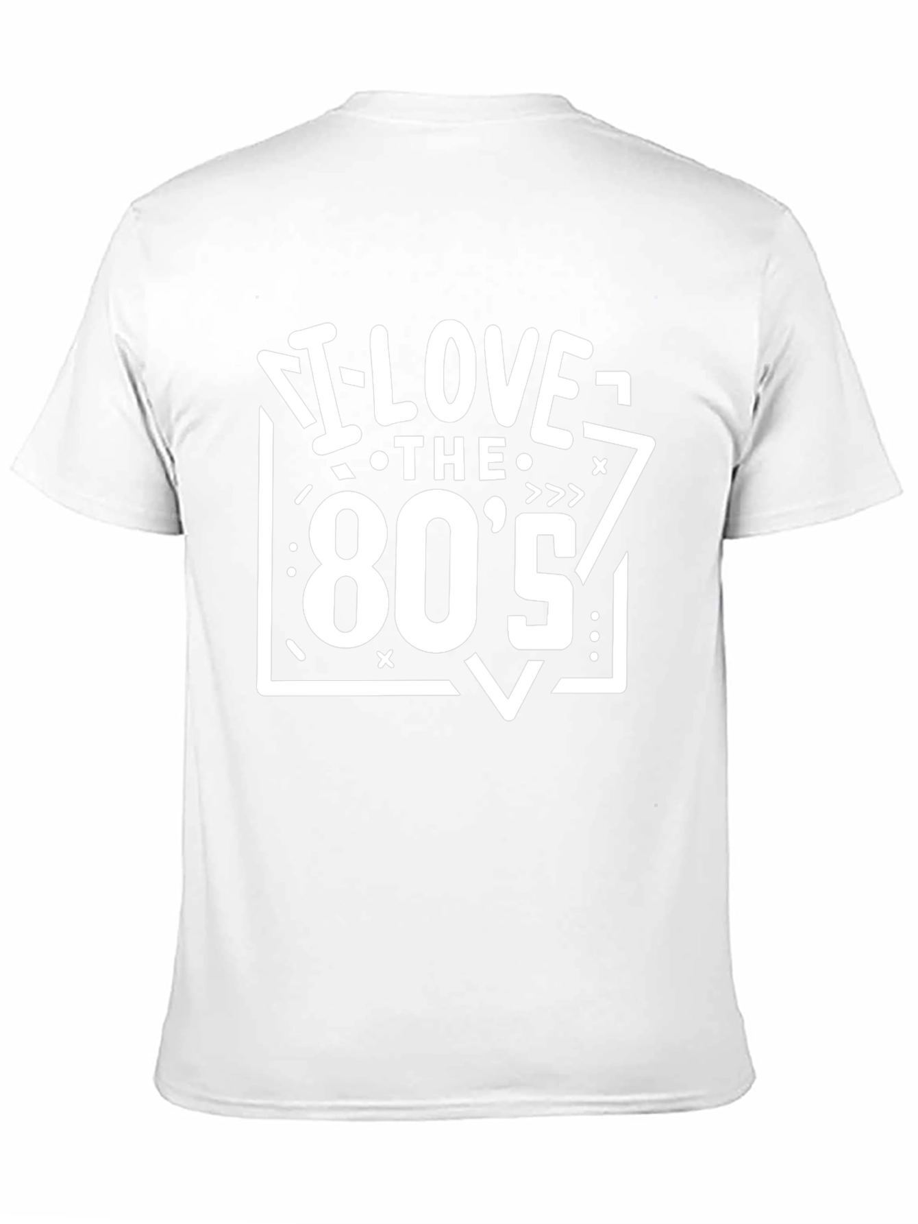 I Love the 80s Black Graphic Tee