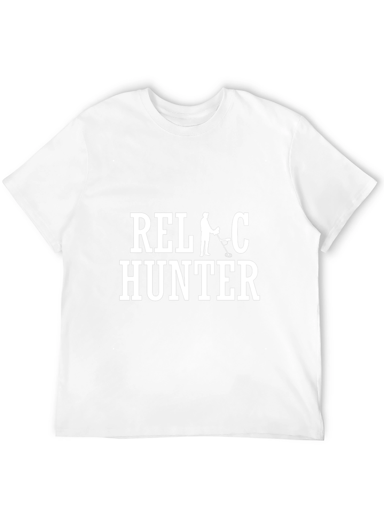 Relic Hunter Black Cotton Graphic T-Shirt