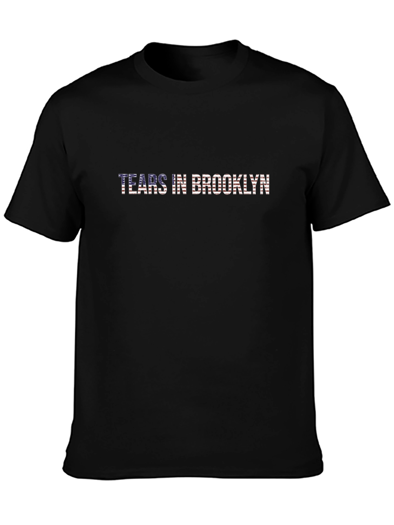 Tears in Brooklyn Black Graphic T-Shirt