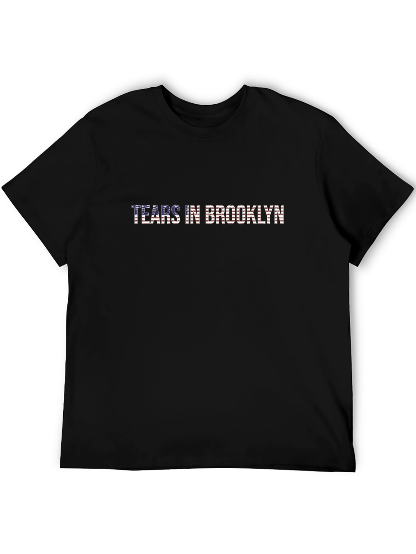 Tears in Brooklyn Black Graphic T-Shirt