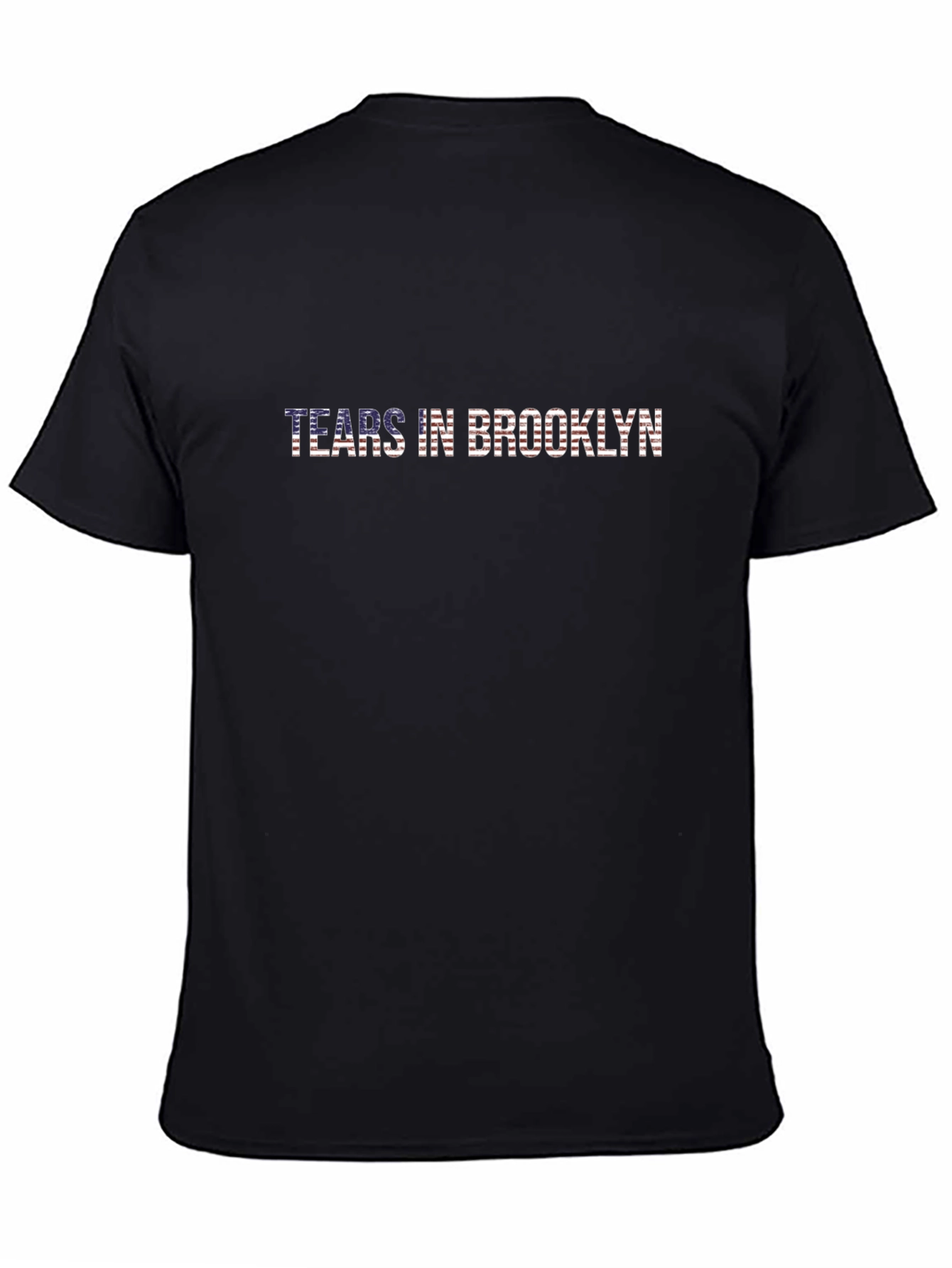Tears in Brooklyn Black Graphic T-Shirt