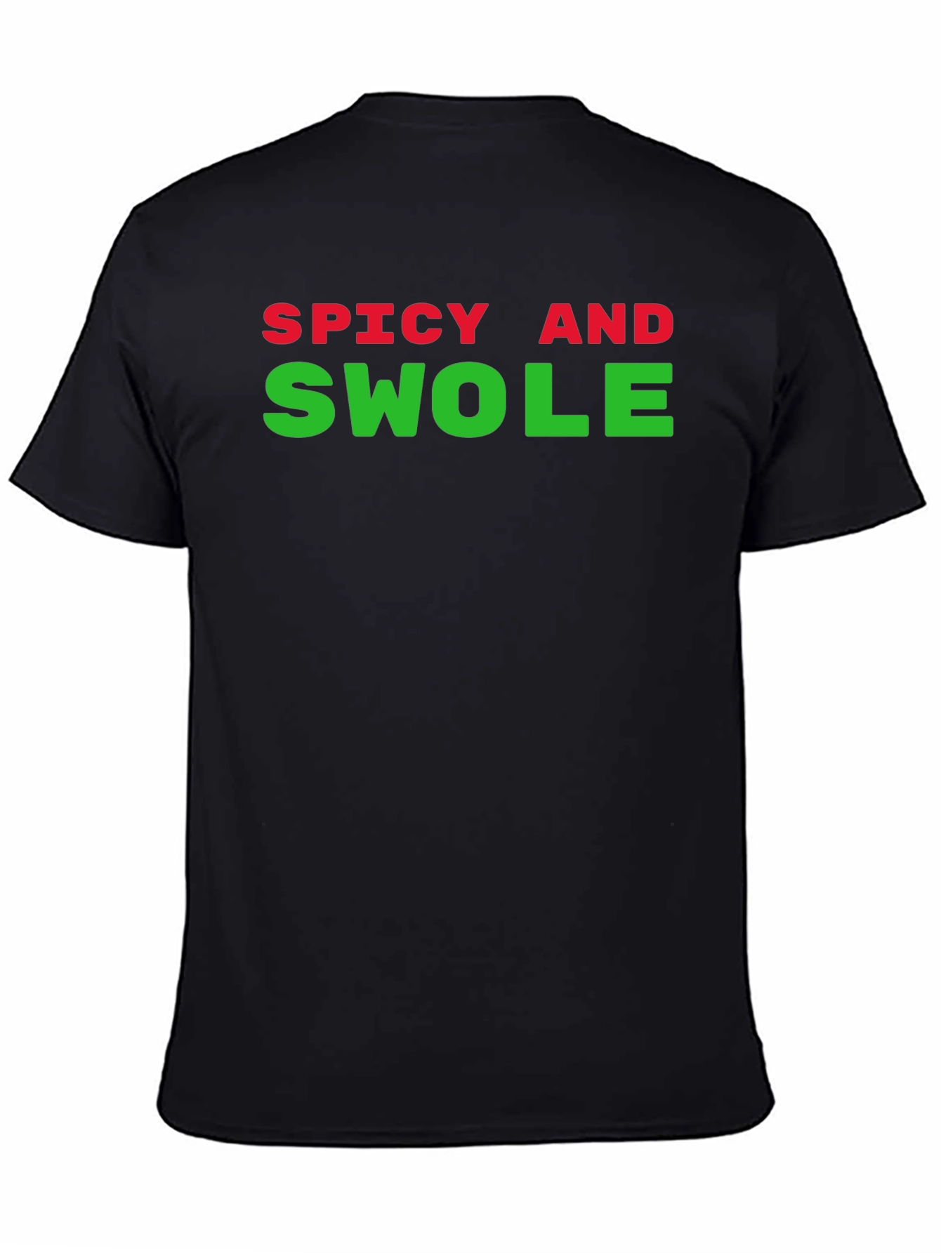 Spicy and Swole Black T-Shirt