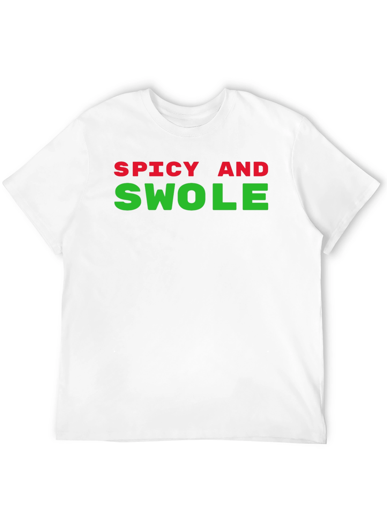 Spicy and Swole Black T-Shirt