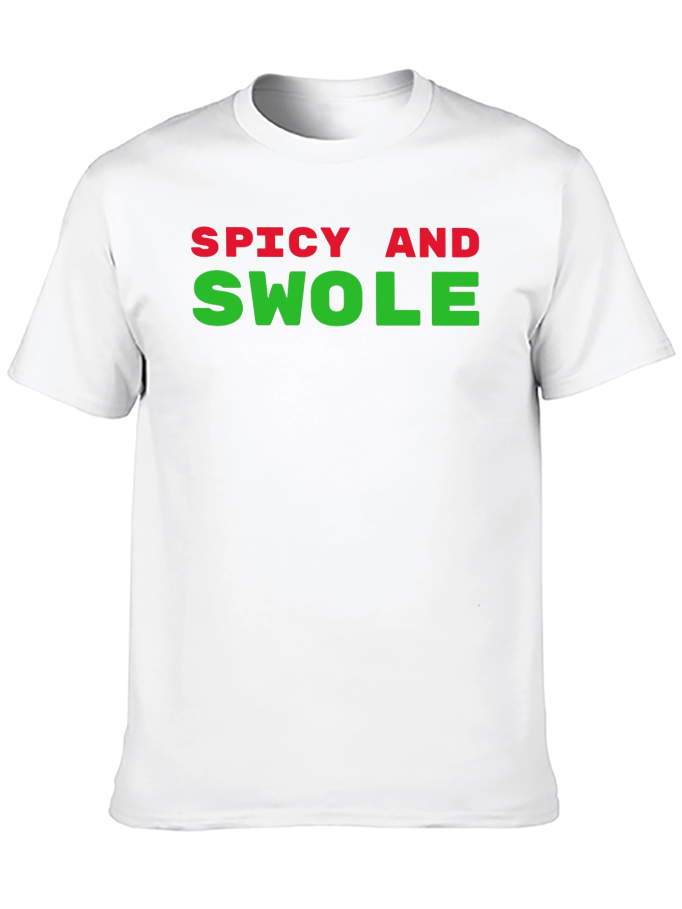 Spicy and Swole Black T-Shirt