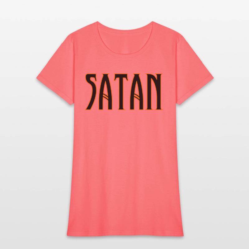 Satan - The Devil 2 Color Logo