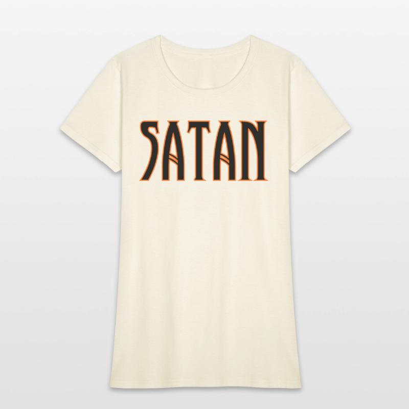 Satan - The Devil 2 Color Logo