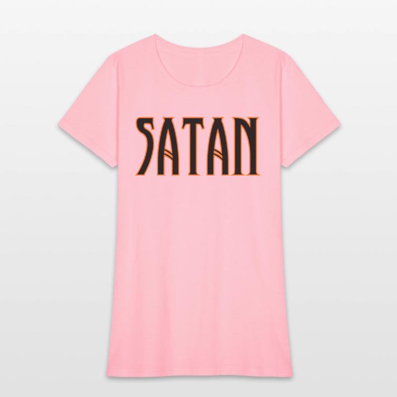 Satan - The Devil 2 Color Logo