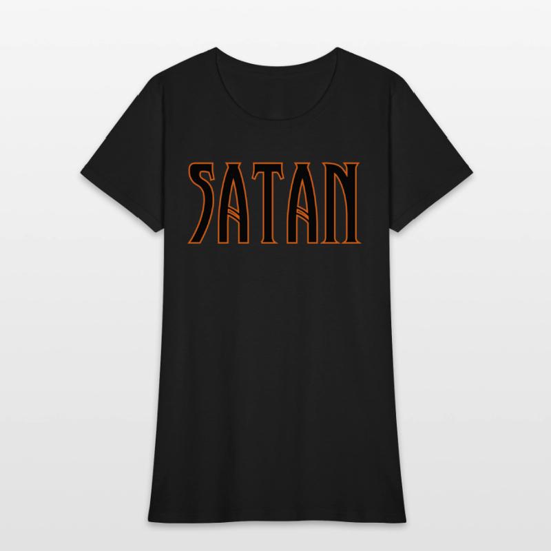 Satan - The Devil 2 Color Logo