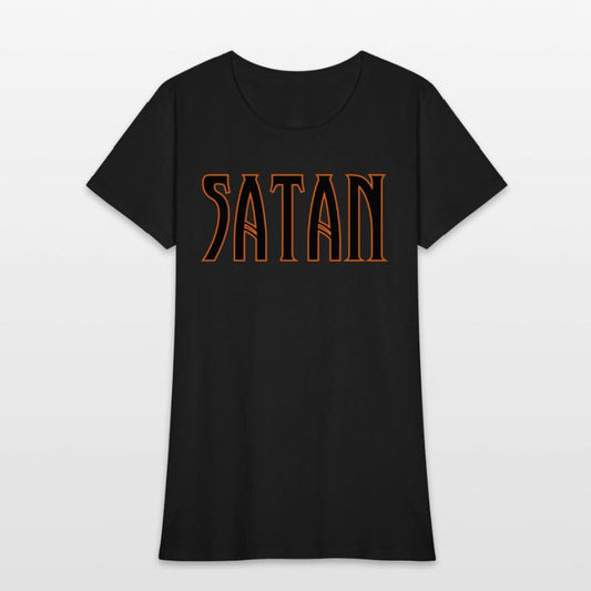 Satan - The Devil 2 Color Logo