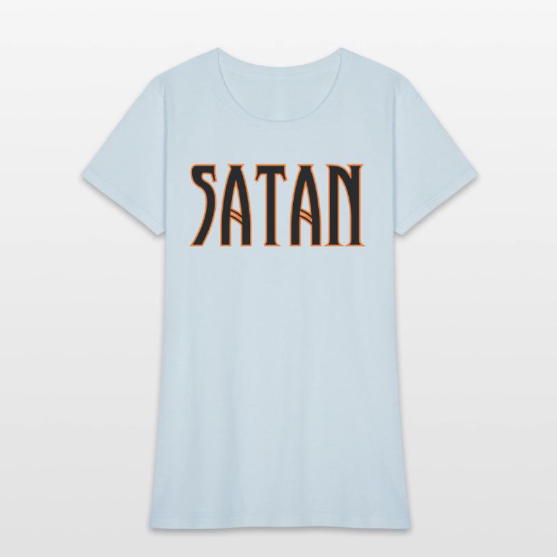 Satan - The Devil 2 Color Logo