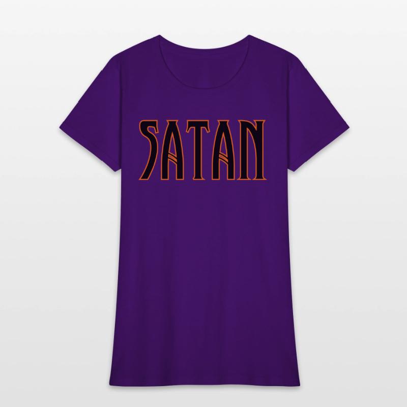 Satan - The Devil 2 Color Logo