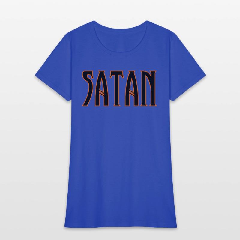 Satan - The Devil 2 Color Logo