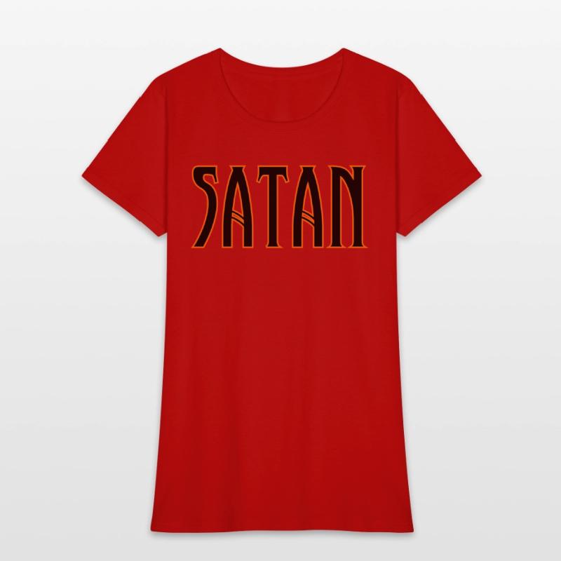 Satan - The Devil 2 Color Logo