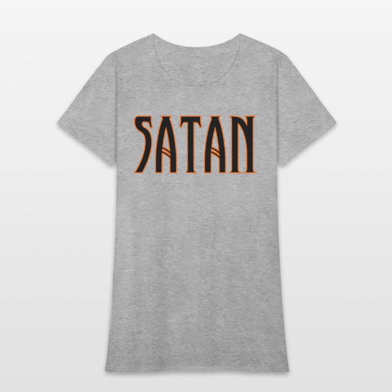 Satan - The Devil 2 Color Logo