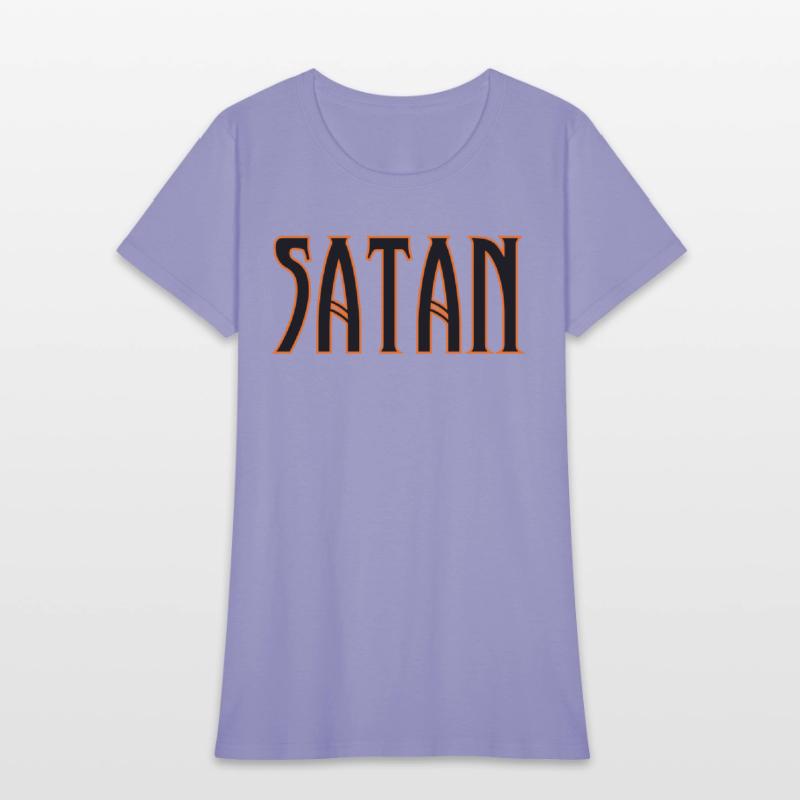 Satan - The Devil 2 Color Logo