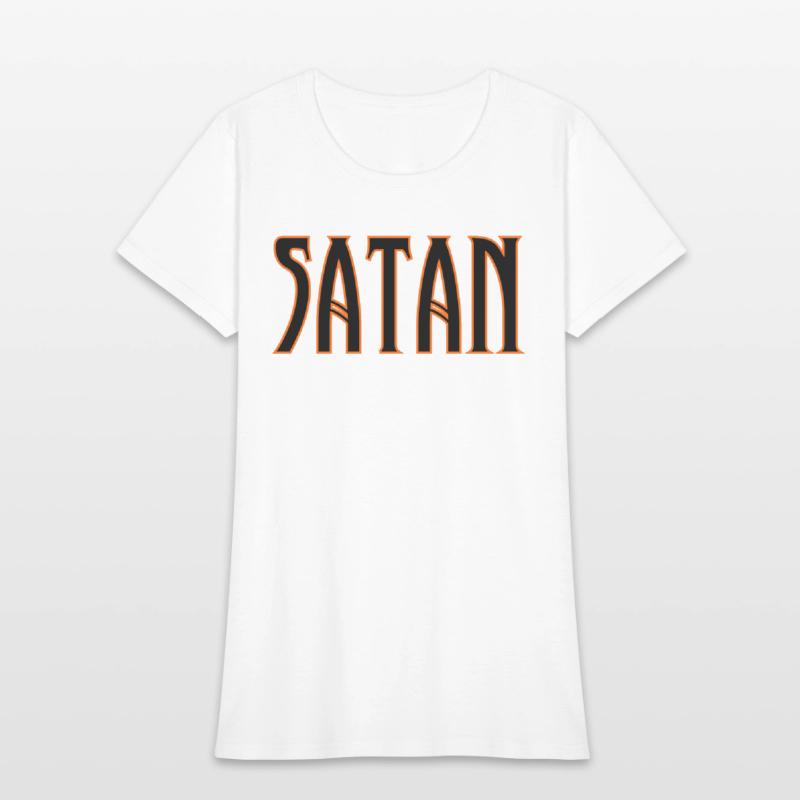 Satan - The Devil 2 Color Logo
