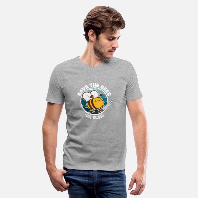 Save The Bees Or Else Knife Fun Cute Bee Beekeeper