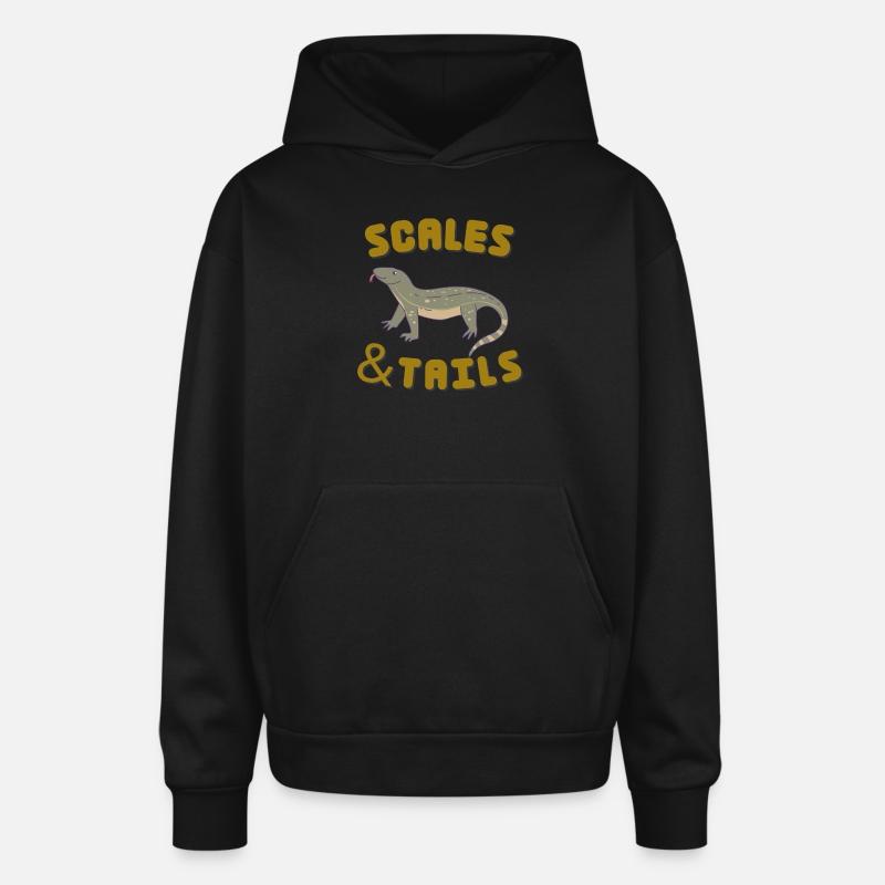 Scales and Tails – Minimal Reptile Lover Tee.